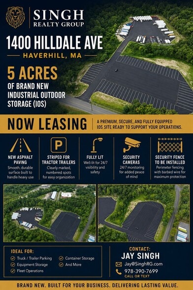 More Photos Of 1400 Hilldale Ave, Haverhill Land For Lease