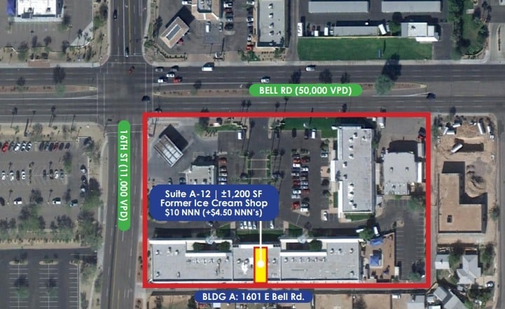 More Photos Of 1601 E Bell Rd, Phoenix Unknown For Lease