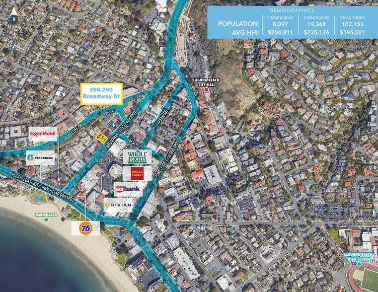 More Photos Of 286-290 Broadway St, Laguna Beach Storefront Retail Residential For Sale
