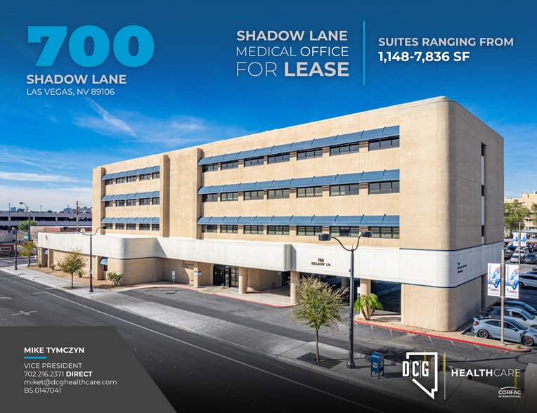 Primary Photo Of 700 Shadow Ln, Las Vegas Medical For Lease