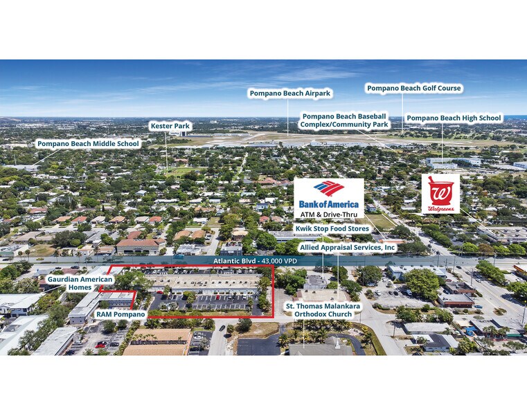 More Photos Of Atlantic Blvd, Pompano Beach Freestanding For Sale