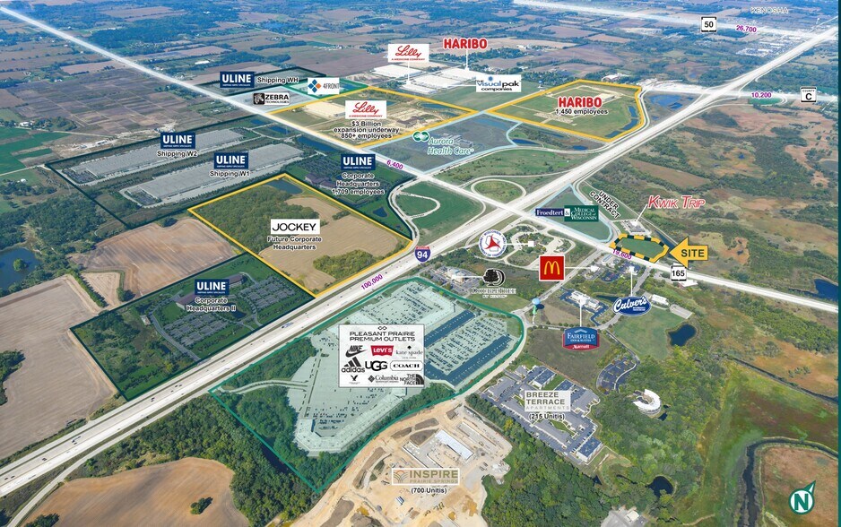 More Photos Of I-94 & Hwy 165, Pleasant Prairie Unknown For Lease