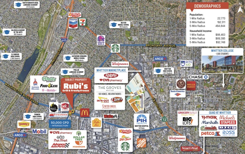 More Photos Of 11401 Washington Blvd, Whittier Restaurant For Sale