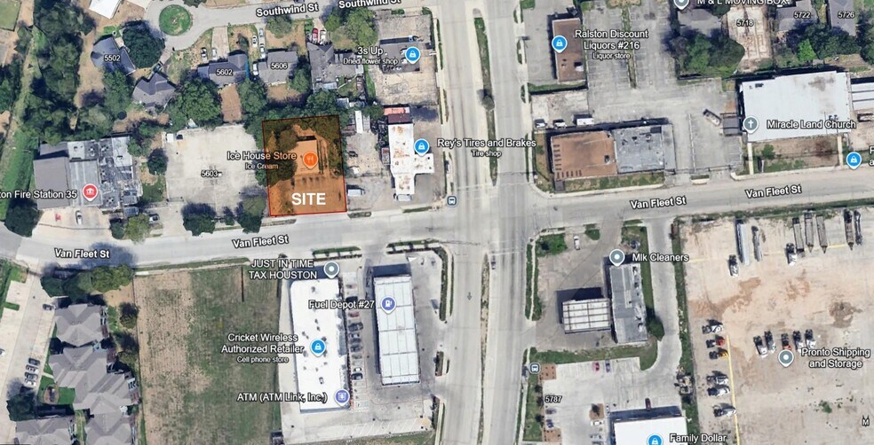 More Photos Of 5627 Van Fleet St, Houston General Retail For Sale