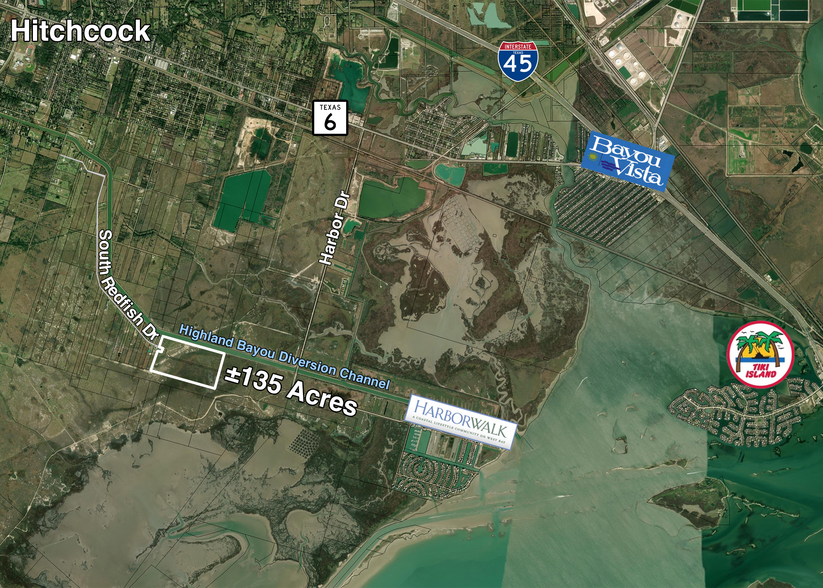 Primary Photo Of 0 South Redfish dr, Hitchcock Land For Sale