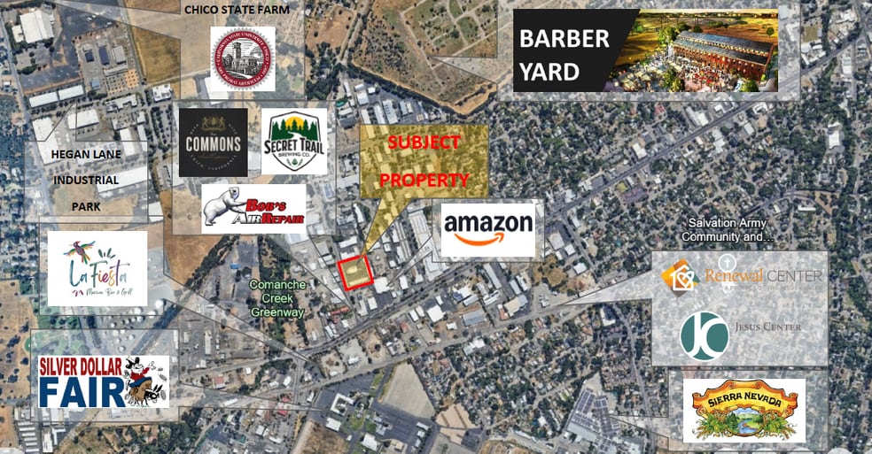 More Photos Of 206 Meyers St, Chico Showroom For Lease