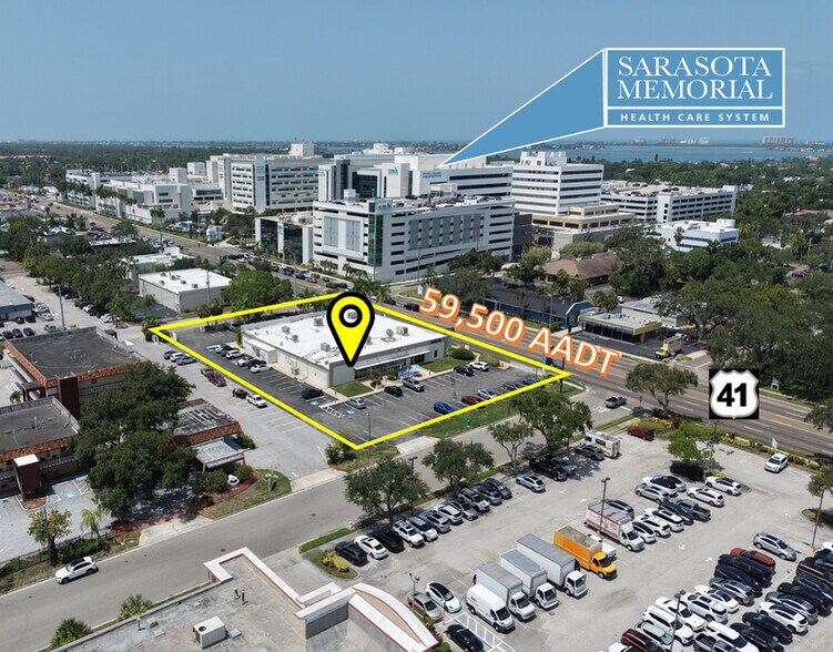 Primary Photo Of 1427-1435 S Tamiami Trl, Sarasota Freestanding For Lease