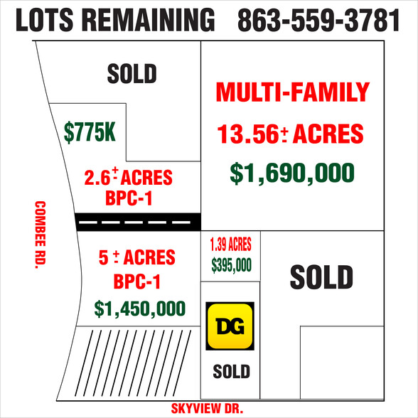 Primary Photo Of 2690 Skyview Rd, Lakeland Land For Sale