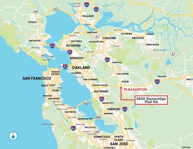 More Photos Of 5800 Stoneridge Mall Rd, Pleasanton Bank For Sale