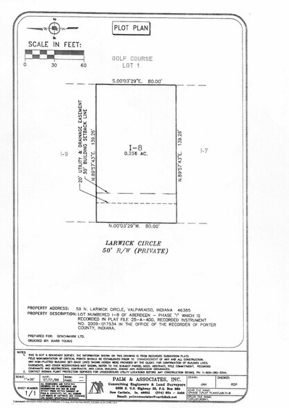 More Photos Of Larwick Cir, Valparaiso Land For Sale