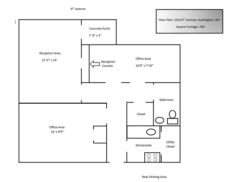 More Photos Of 1010 6th Ave, Huntington Storefront Retail Office For Lease