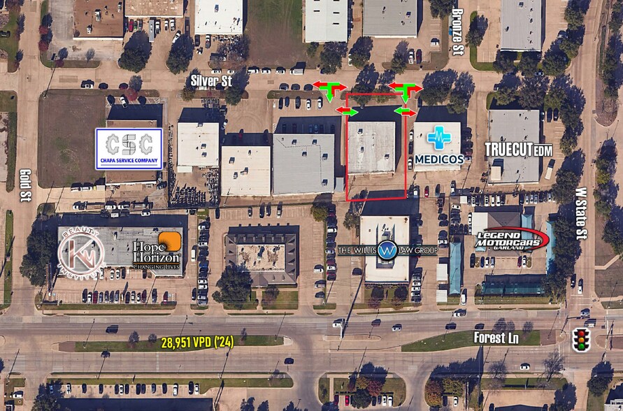 More Photos Of 1914 Silver St, Garland Warehouse For Lease