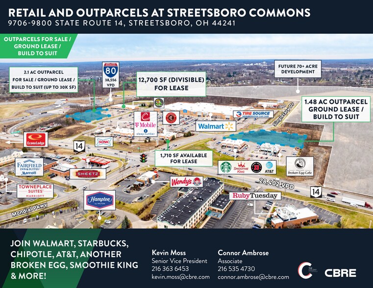 Primary Photo Of 9706 State Route 14, Streetsboro Land For Lease
