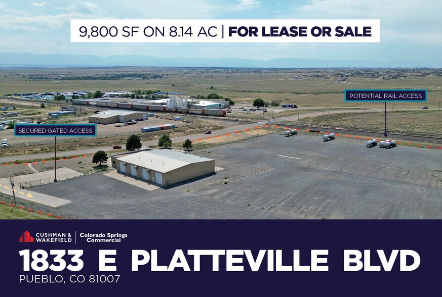 Primary Photo Of 1833 E Platteville Blvd, Pueblo West Flex For Lease