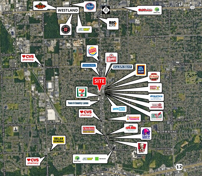 Primary Photo Of 920-934 S Wayne Rd, Westland Freestanding For Sale