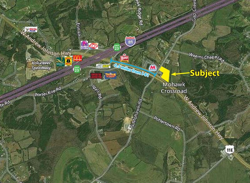 More Photos Of W Andrew Johnson Hwy @ Gap Creek Road, Bulls Gap Land For Sale