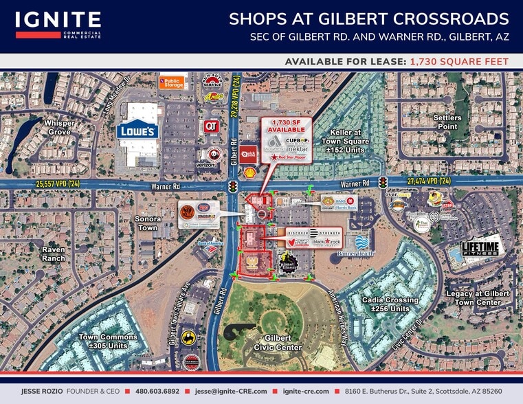 Primary Photo Of 35 E Warner Rd, Gilbert General Retail For Lease