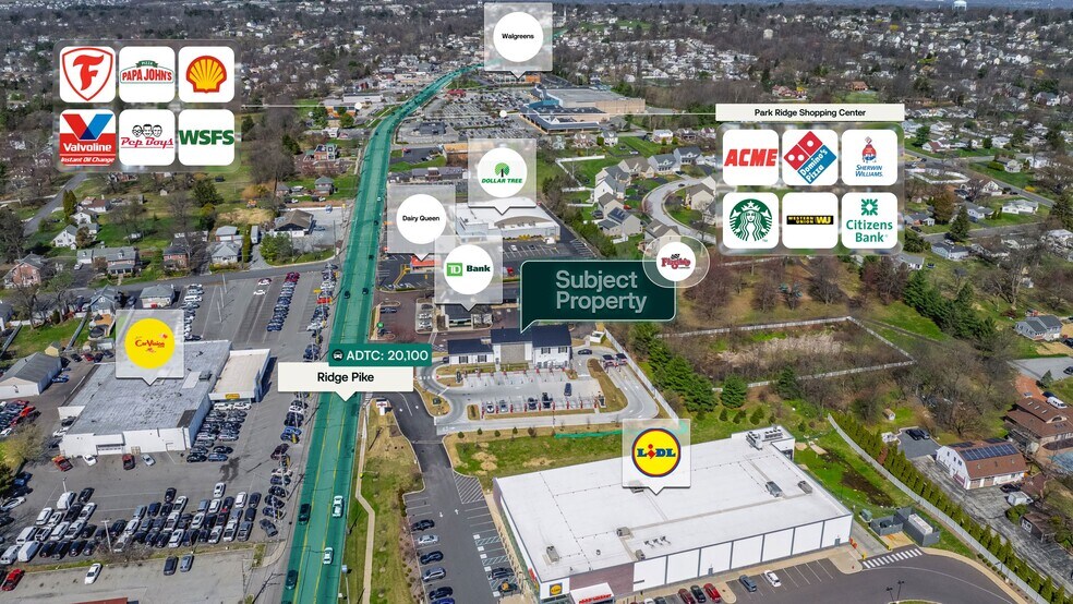 More Photos Of 2619 Ridge Pike, Norristown General Retail For Sale