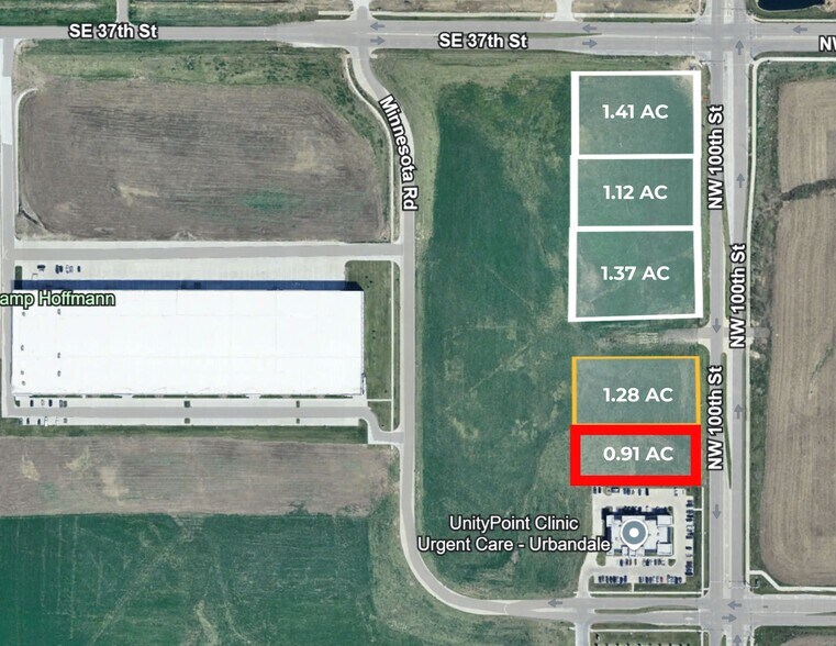 Primary Photo Of 5332 100th Street, Johnston Land For Sale