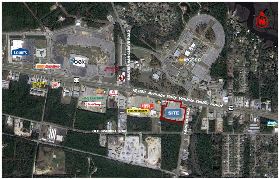 More Photos Of 2303-2325 Highway 90, Gautier Storefront For Sale