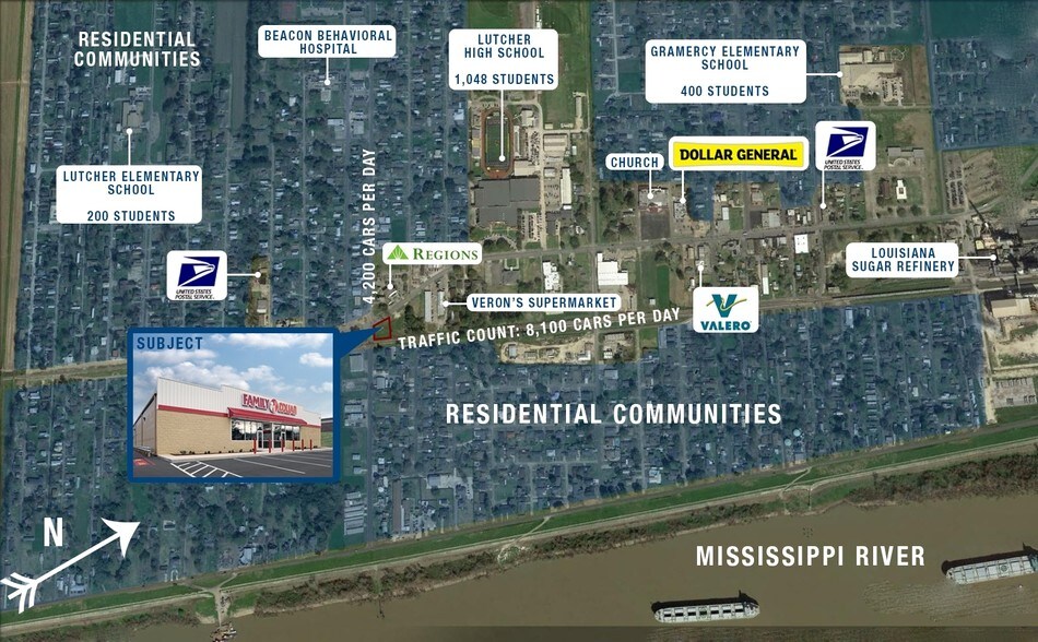 More Photos Of 1991 W Main St, Lutcher Freestanding For Sale