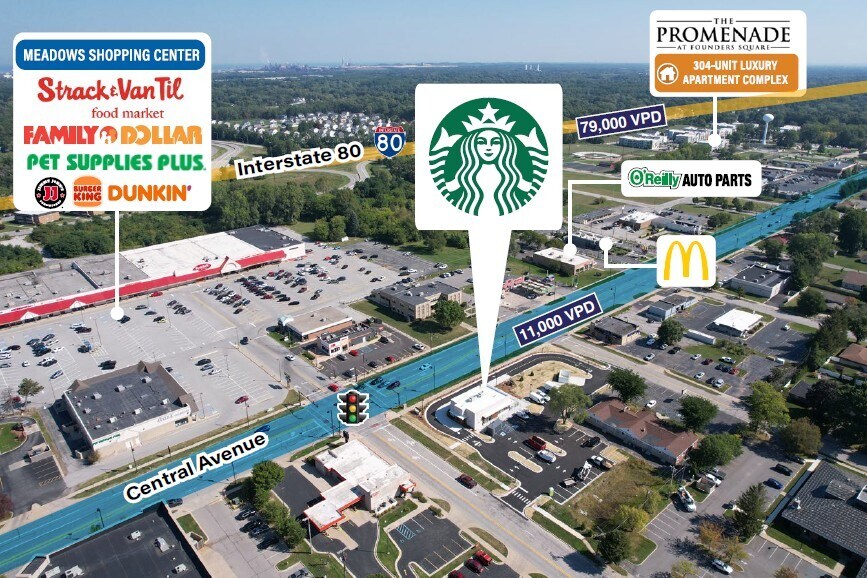 More Photos Of 6051 Central Ave, Portage General Retail For Sale