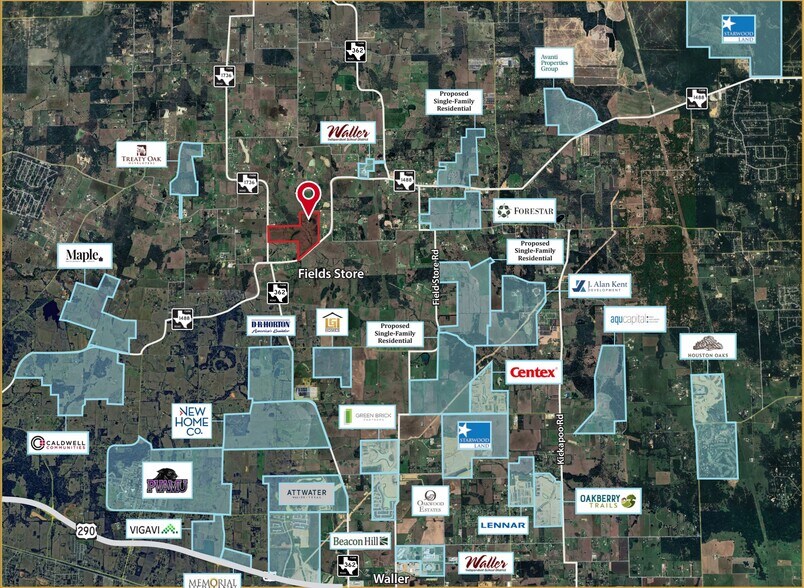 More Photos Of 3400 Farm to Market Road 1488, Waller Land For Sale