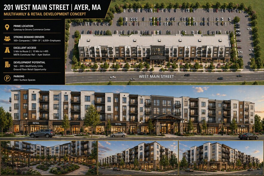 More Photos Of 201 W Main St, Ayer Land For Sale