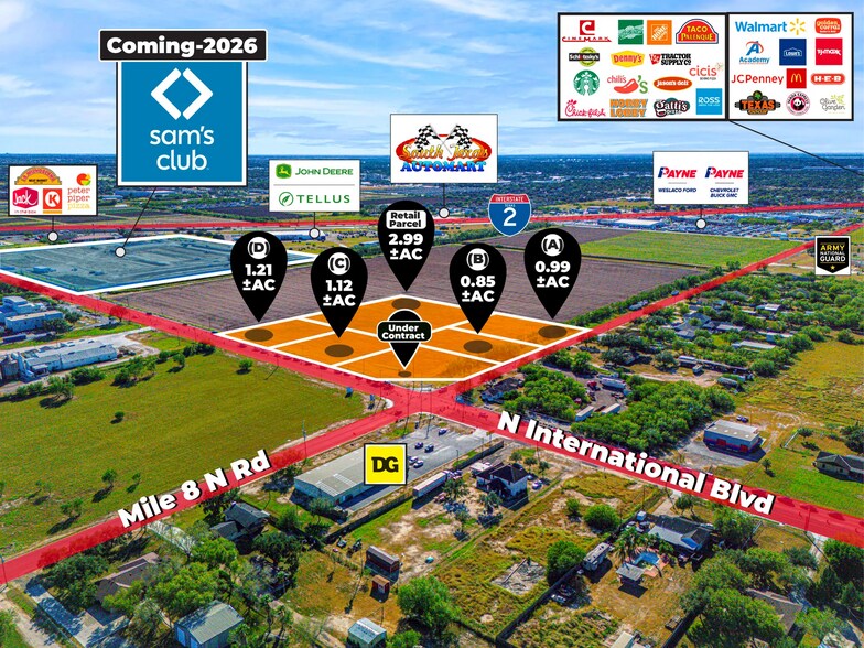 Primary Photo Of 8 Mile N & FM 1015, Weslaco Land For Sale