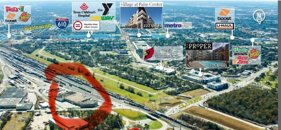 Primary Photo Of 2830 Produce Row, Houston Manufacturing For Lease