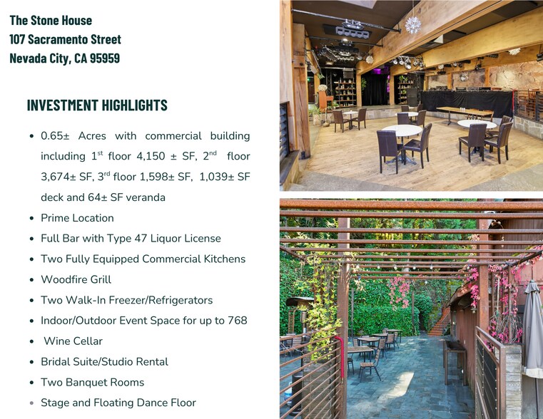 More Photos Of 107 Sacramento St, Nevada City Restaurant For Sale