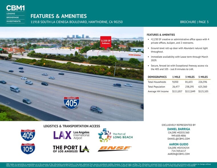 More Photos Of 11934-11954 S La Cienega Blvd, Hawthorne Showroom For Lease