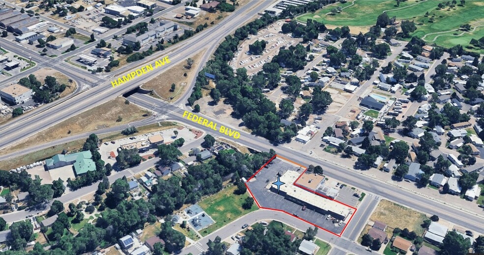 Primary Photo Of 3665 S Federal Blvd, Sheridan General Retail For Sale