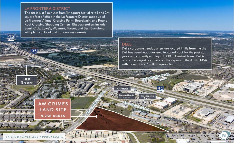 More Photos Of 2735 S A W Grimes Blvd, Round Rock Land For Sale