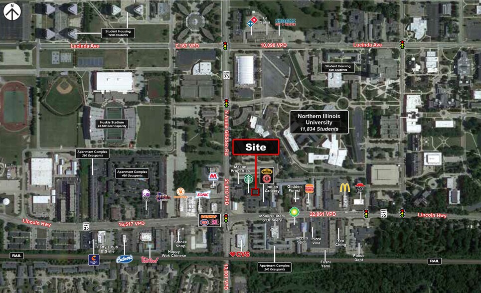 More Photos Of 1015 W Lincoln Hwy, Dekalb Freestanding For Lease