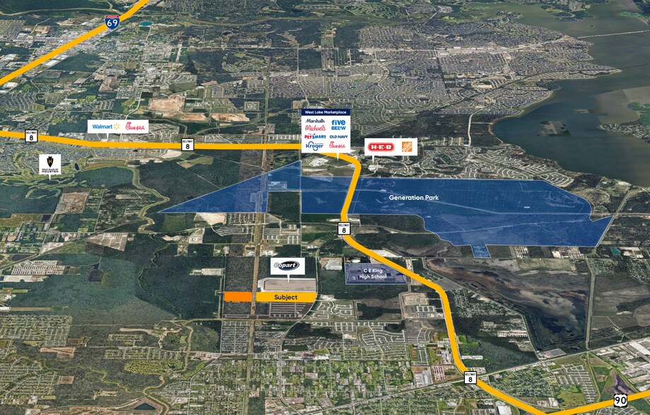 More Photos Of 9911 C E King Pky, Houston Land For Sale