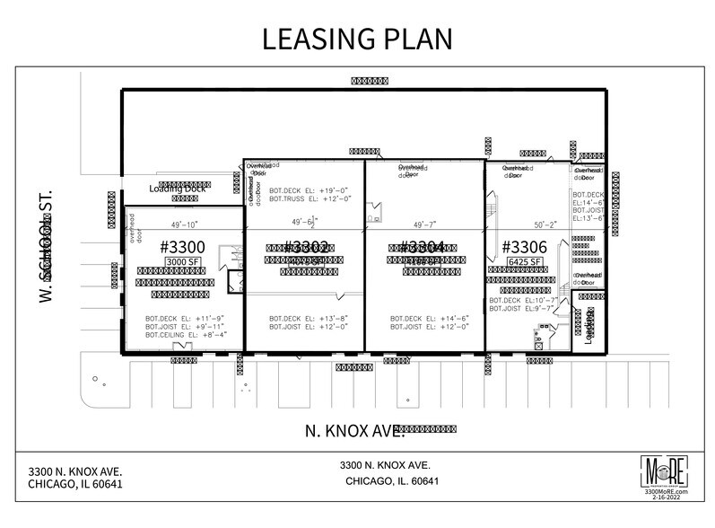 More Photos Of 3300-3306 N Knox Ave, Chicago Warehouse For Lease