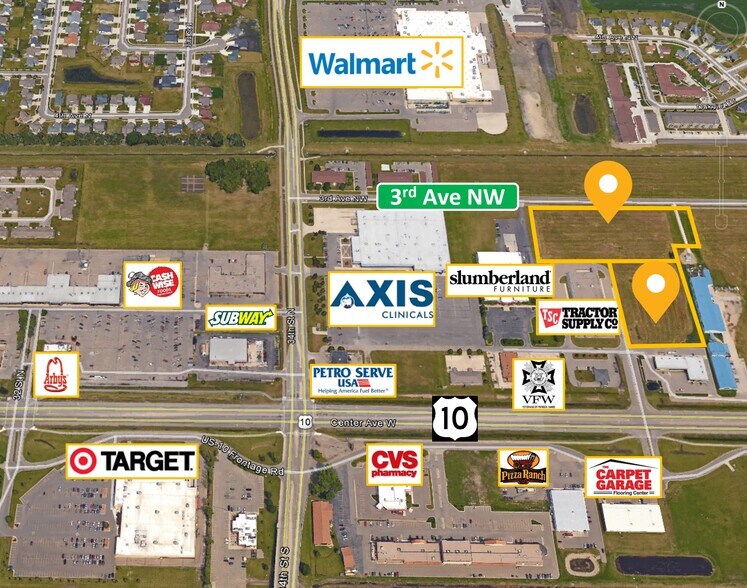 Primary Photo Of Center Ave W, Dilworth Land For Sale
