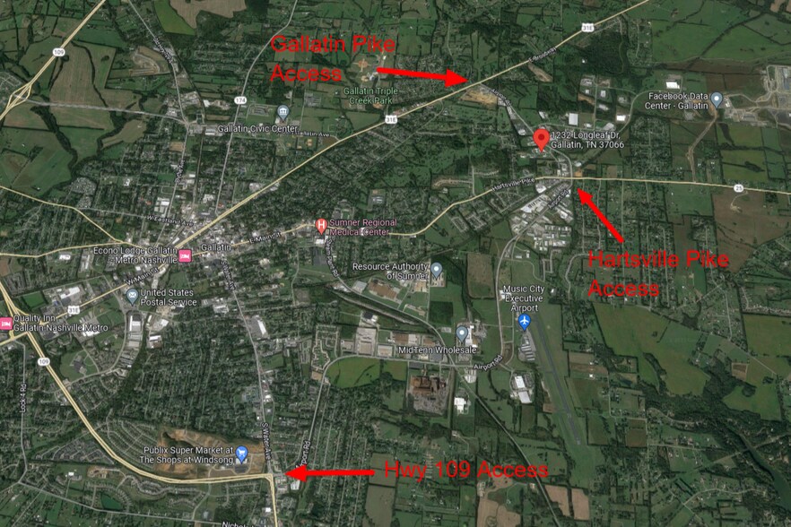 More Photos Of 1232 Longleaf Dr, Gallatin Warehouse For Lease