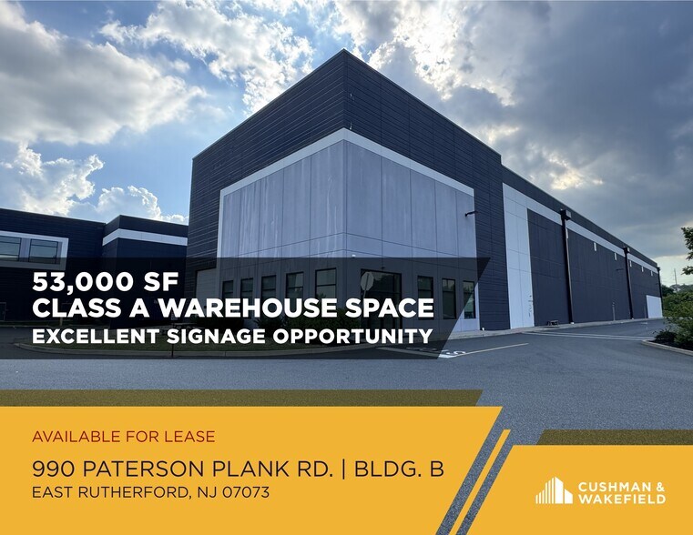 More Photos Of 990 Paterson Plank Rd, East Rutherford Warehouse For Lease