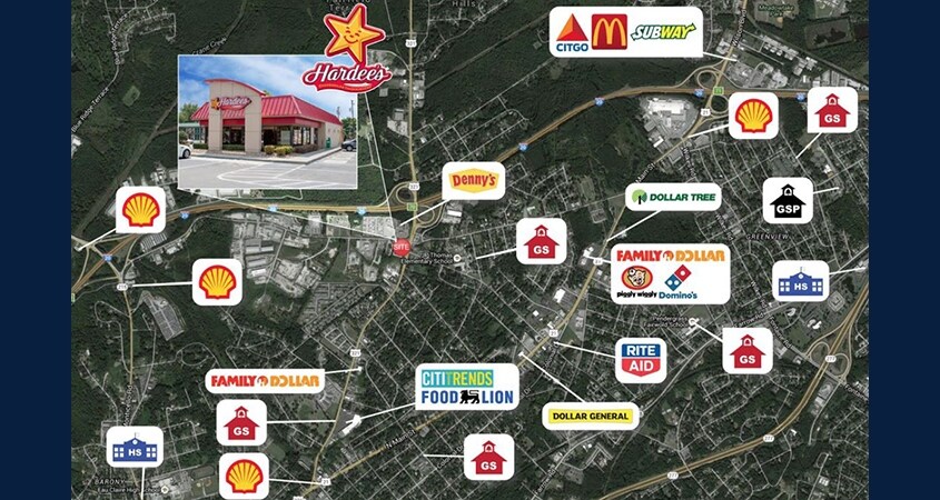 More Photos Of 5801 Fairfield Rd, Columbia Fast Food For Sale