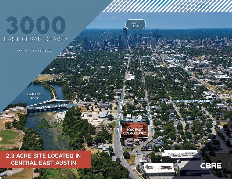 Primary Photo Of 3000 E Cesar Chavez St, Austin Land For Sale