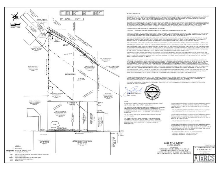 More Photos Of Ensign Road & Hwy 287, Ennis Land For Sale