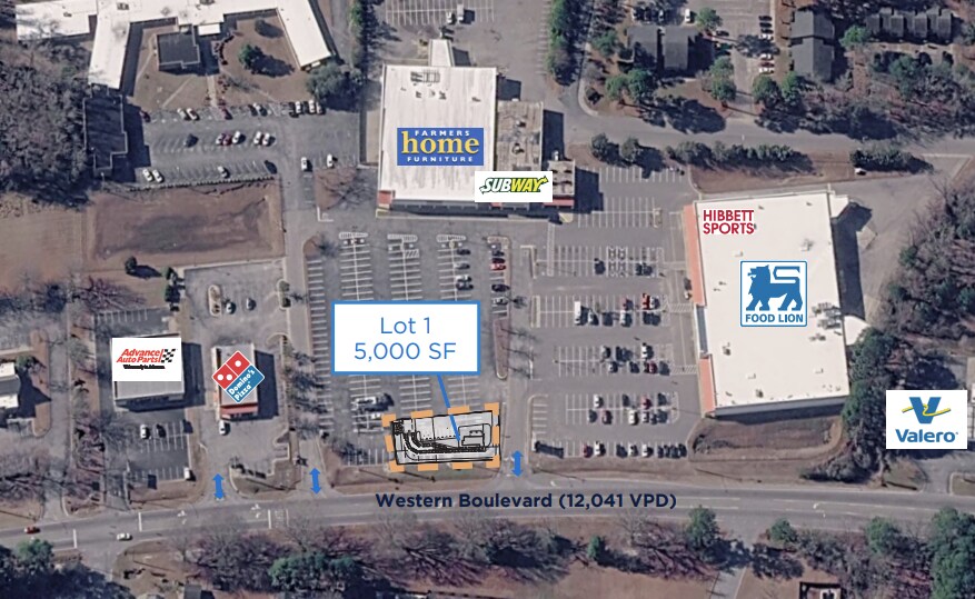 Primary Photo Of 1006 Western Blvd, Tarboro Freestanding For Lease