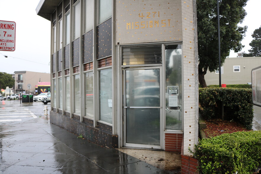 Primary Photo Of 4271 Mission St, San Francisco Storefront Retail Office For Lease