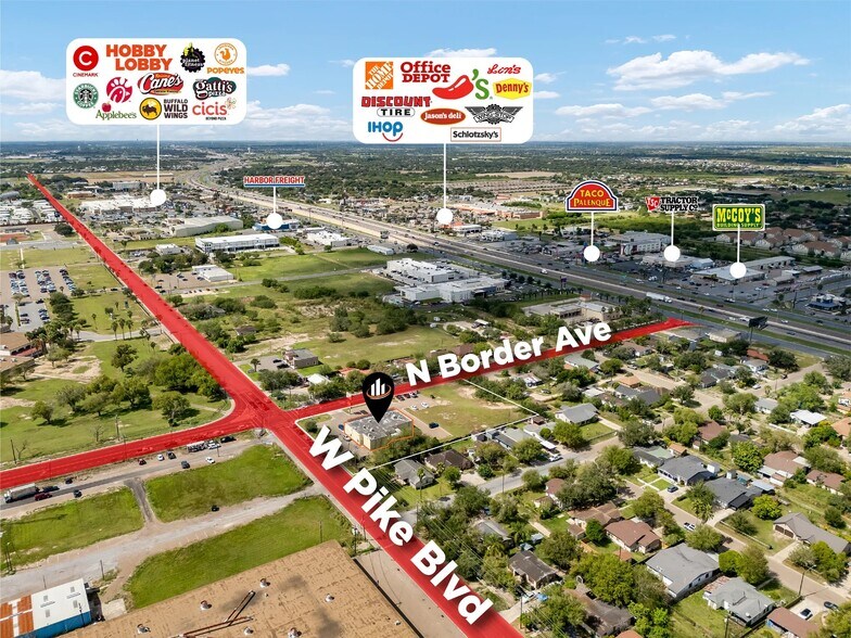 More Photos Of 900 N Border, Weslaco Freestanding For Sale