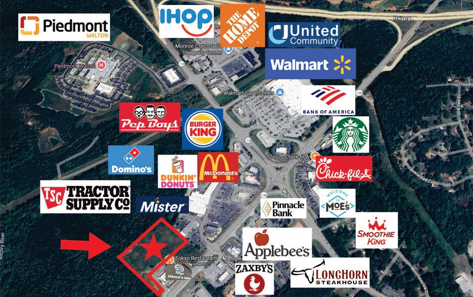 Primary Photo Of 280 Highway 138, Monroe Land For Sale