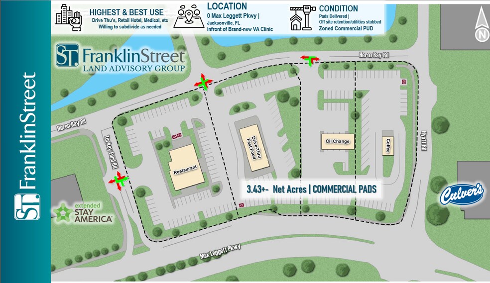 Primary Photo Of 0 Max Leggett Parkway, Jacksonville Land For Sale