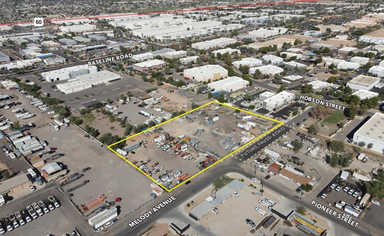 Primary Photo Of 1470 W Melody Dr, Gilbert Contractor Storage Yard For Lease