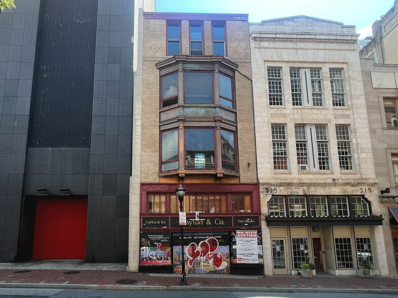 Primary Photo Of 317 N Charles St, Baltimore Storefront Retail Office For Sale